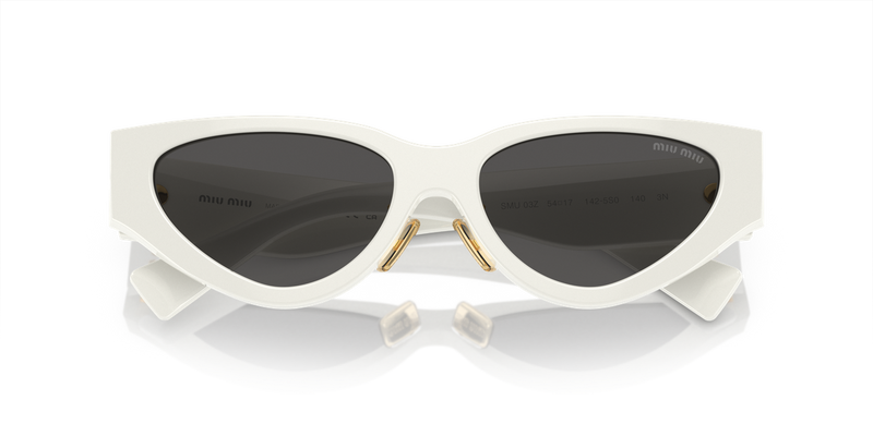 Miu Miu MU 03ZS in White - Side View
