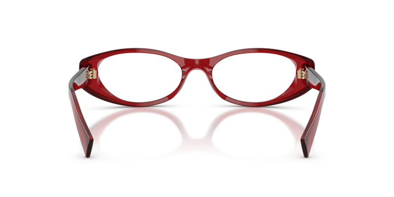 Miu Miu MU 03ZV in Transparent Red - Alternate View
