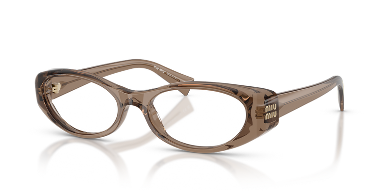 Miu Miu MU 03ZV in Transparent Brown - Alternate View