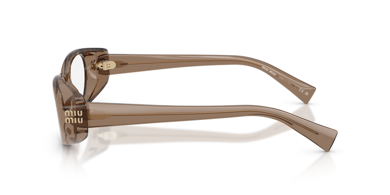 Miu Miu MU 03ZV in Transparent Brown - Alternate View