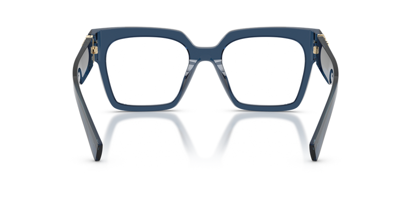 Miu Miu MU 04UV in Blue Transparent - Alternate View