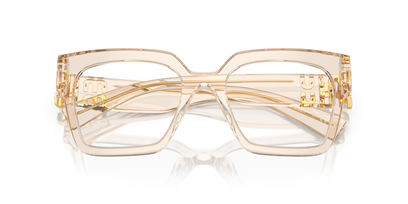 Miu Miu MU 04UV in Sand Transparent - Alternate View