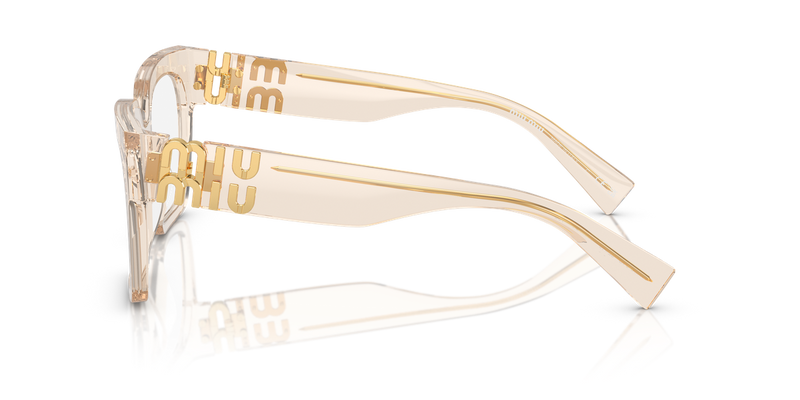 Miu Miu MU 04UV in Sand Transparent - Alternate View