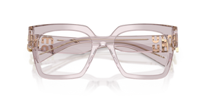 Transparent Mauve / Demo Lens (12W1O1)