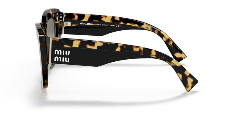 Miu Miu MU 04WS in Light Havana - Back View