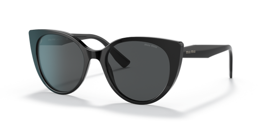 Miu Miu MU 04XS - Black / Dark Grey (1AB5S0)