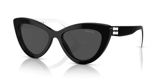 Miu Miu MU 04YS - Black / Dark Grey (10G5S0)