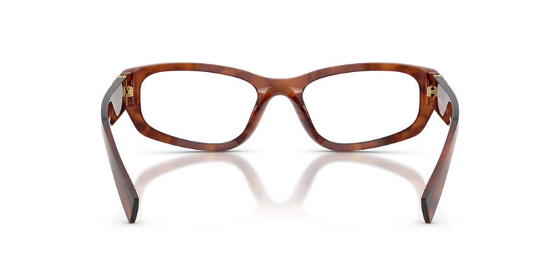 Miu Miu MU 04YV in Striped Tobacco - Alternate View