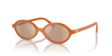 Turmenic Opal / Light Orange Mirror Silver (11V40D)