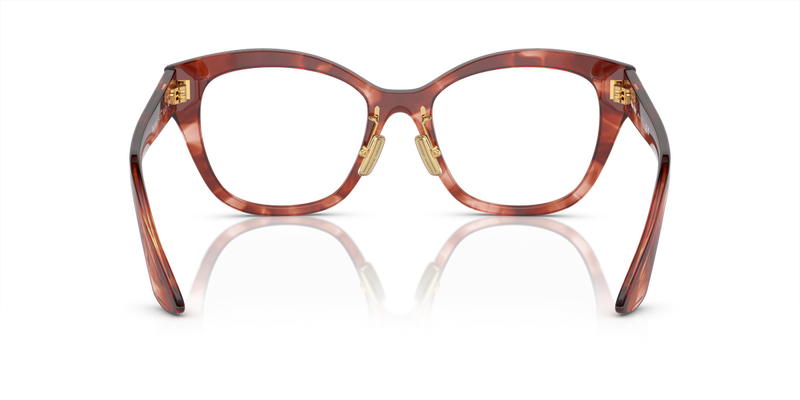 Miu Miu MU 05XVF in Striped Bordeaux - Alternate View