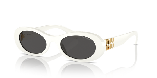 Miu Miu MU 06ZS - White Ivory / Dark Grey (1425S0)