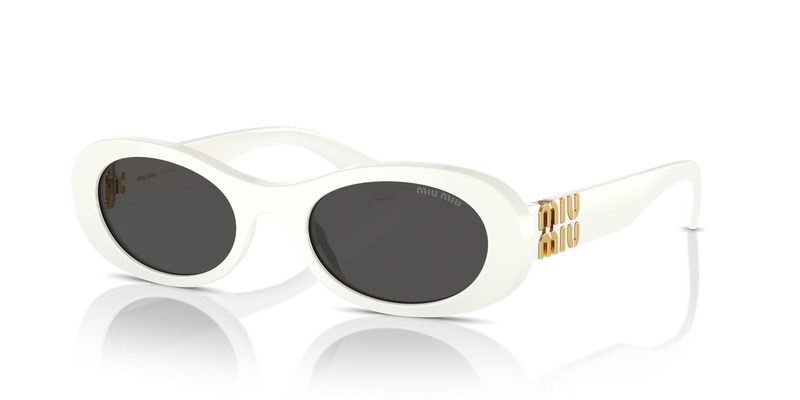 Miu Miu MU 06ZS in White Ivory - Front View
