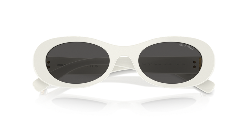 Miu Miu MU 06ZS in White Ivory - Side View