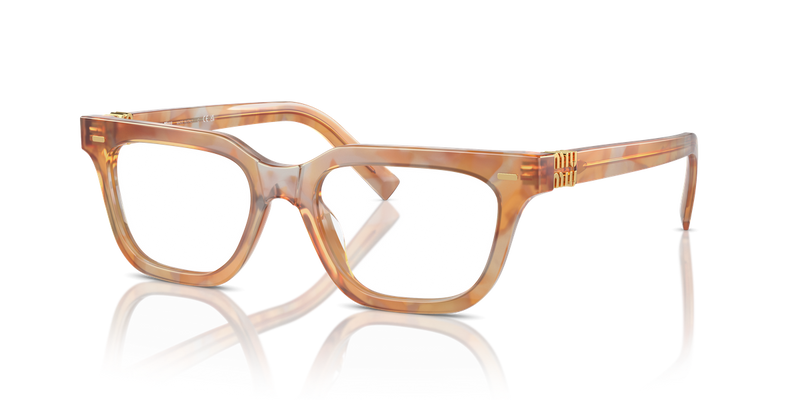 Miu Miu MU 07XVF in Havana Cream - Alternate View
