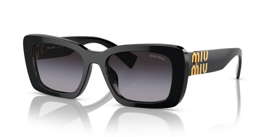 Miu Miu MU 07YS - Black / Gradient Grey (1AB5D1)