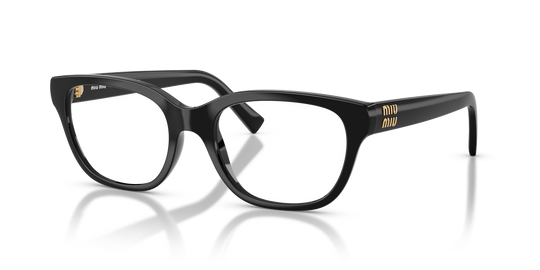 Miu Miu MU 07ZVF - Black / Demo Lens (1AB1O1)