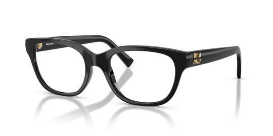 Miu Miu MU 07ZV - Black / Demo Lens (1AB1O1)
