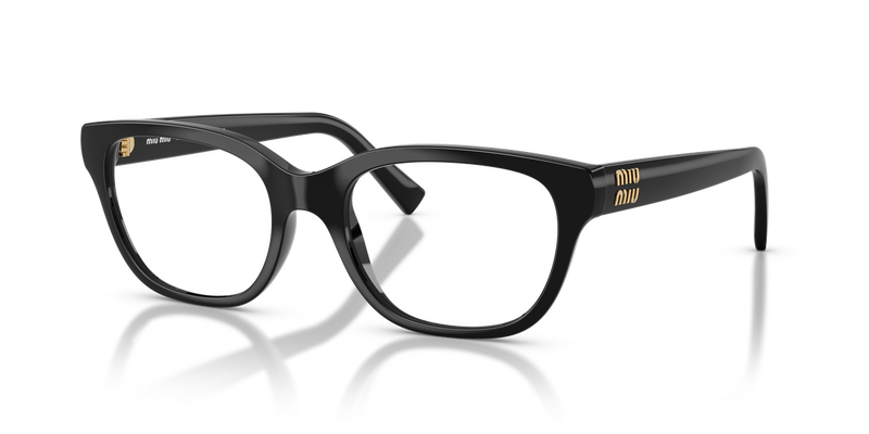 Miu Miu MU 07ZV in Black - Front View