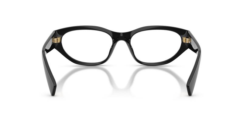 Miu Miu MU 08ZVU in Black - Temple Detail