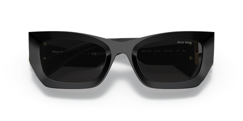 Miu Miu MU 09WS in Black - Side View