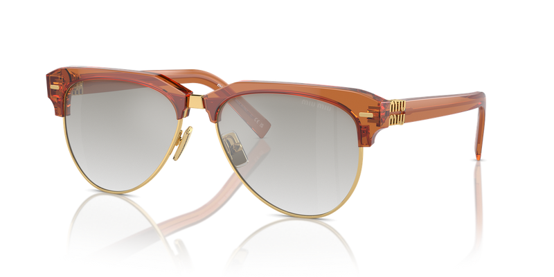 Miu Miu MU 09ZS in Caramel - Front View