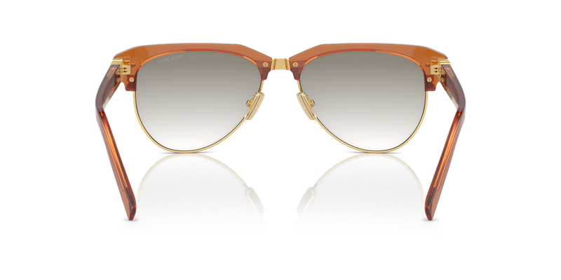 Miu Miu MU 09ZS in Caramel - Temple Detail