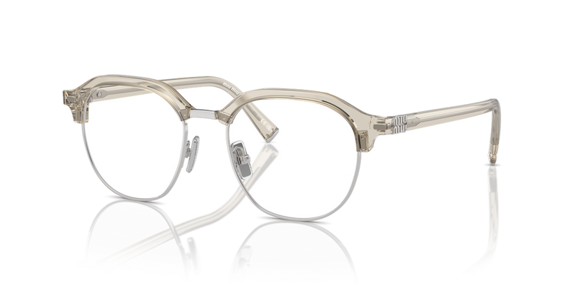 Miu Miu MU 10XV in Hemp Trasparent - Front View
