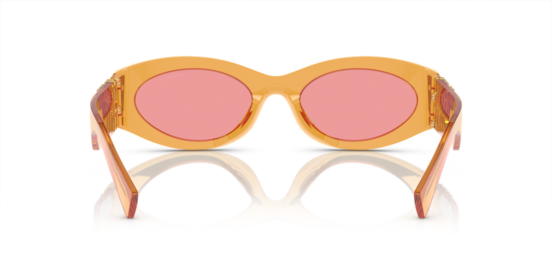 Miu Miu MU 11WS in Orange Transparent - Alternate View