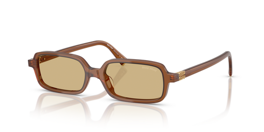 Miu Miu MU 11ZSF - Opaline Amber / Yellow (22I10R)