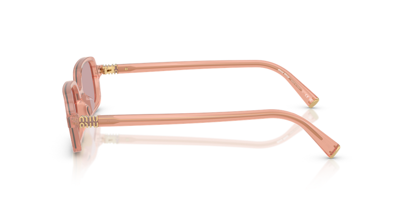 Miu Miu MU 11ZS in Opaline Pink - Back View
