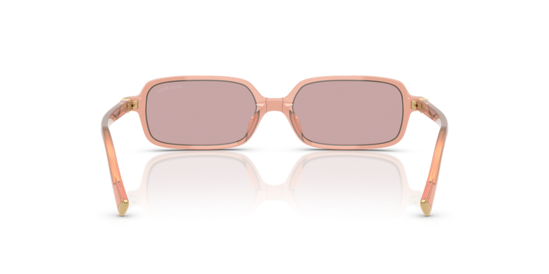 Miu Miu MU 11ZS in Opaline Pink - Temple Detail