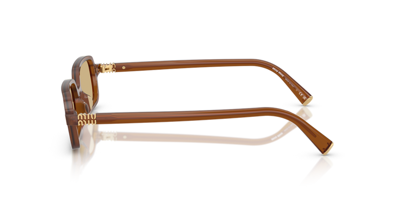 Miu Miu MU 11ZS in Opaline Amber - Alternate View