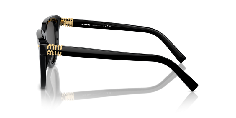 Miu Miu MU 12ZSF in Black - Back View