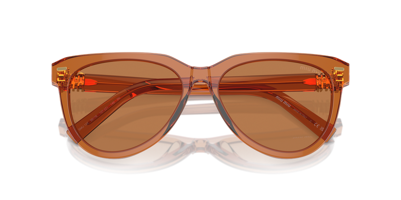 Miu Miu MU 12ZS in Caramel - Side View