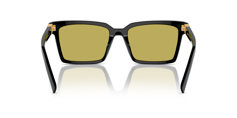 Miu Miu MU 13ZSF in Black - Temple Detail
