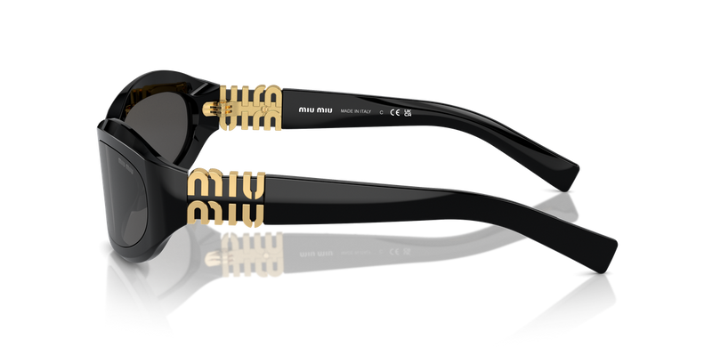 Miu Miu MU 14ZSF in Black - Alternate View