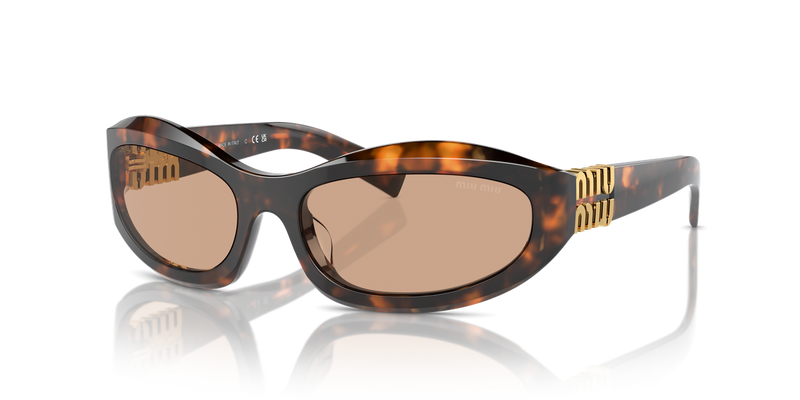 Miu Miu MU 14ZS in Honey Havana - Alternate View