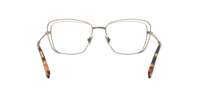 Miu Miu MU 50TV in Pale Gold - Back View