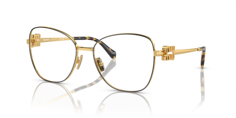 Miu Miu MU 50XV in Black/Gold - Alternate View