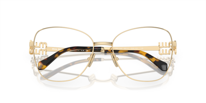 Miu Miu MU 50XV in Pale Gold - Alternate View