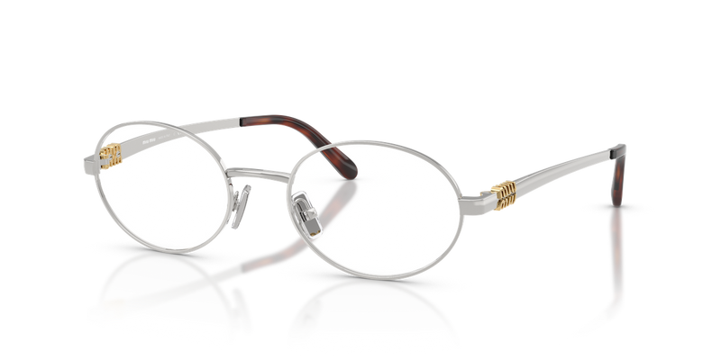 Miu Miu MU 50ZV in Silver - Front View