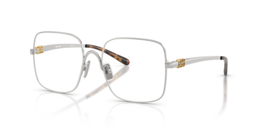 Miu Miu MU 51YV - Silver / Demo Lens (1BC1O1)