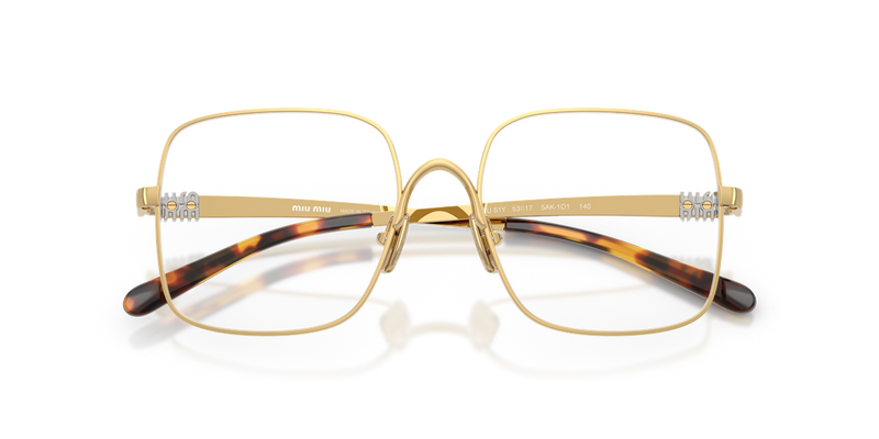 Miu Miu MU 51YV in Gold - Alternate View