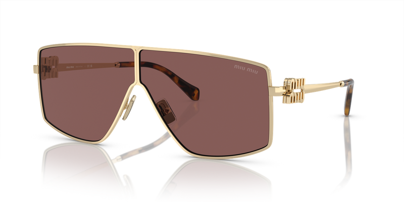 Miu Miu MU 51ZS in Pale Gold - Alternate View
