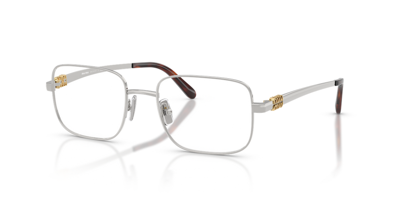 Miu Miu MU 51ZV in Silver - Front View