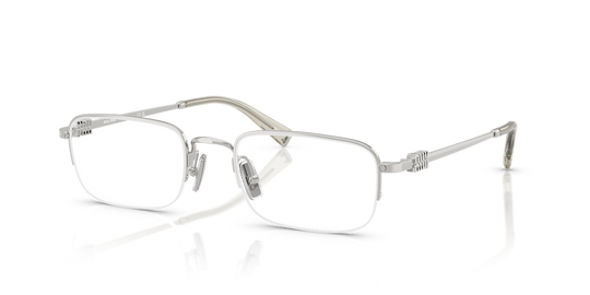 Miu Miu MU 52WV - Silver / Demo Lens (1BC1O1)