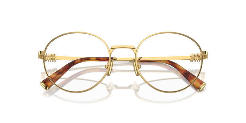 Miu Miu MU 52XV in Gold - Alternate View