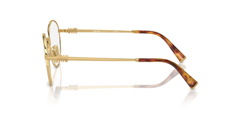 Miu Miu MU 52XV in Gold - Alternate View