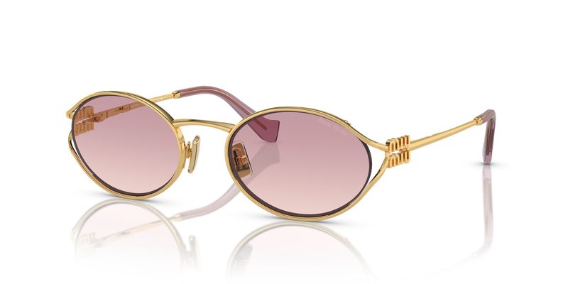 Miu Miu MU 52YS in Gold - Alternate View