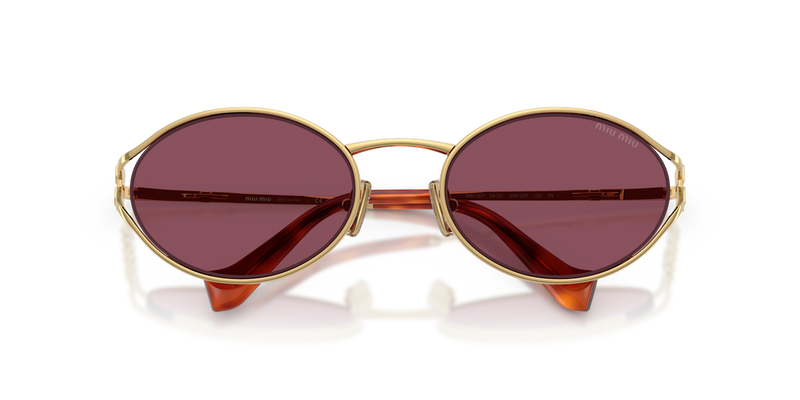 Miu Miu MU 52YS in Gold - Side View